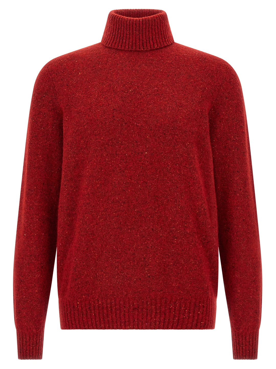 Brunello Cucinelli High Neck Sweater Sweaters and Cardigans - Red | 1428bab7fa9d231d32d68acfb3bfff540fff7e9c