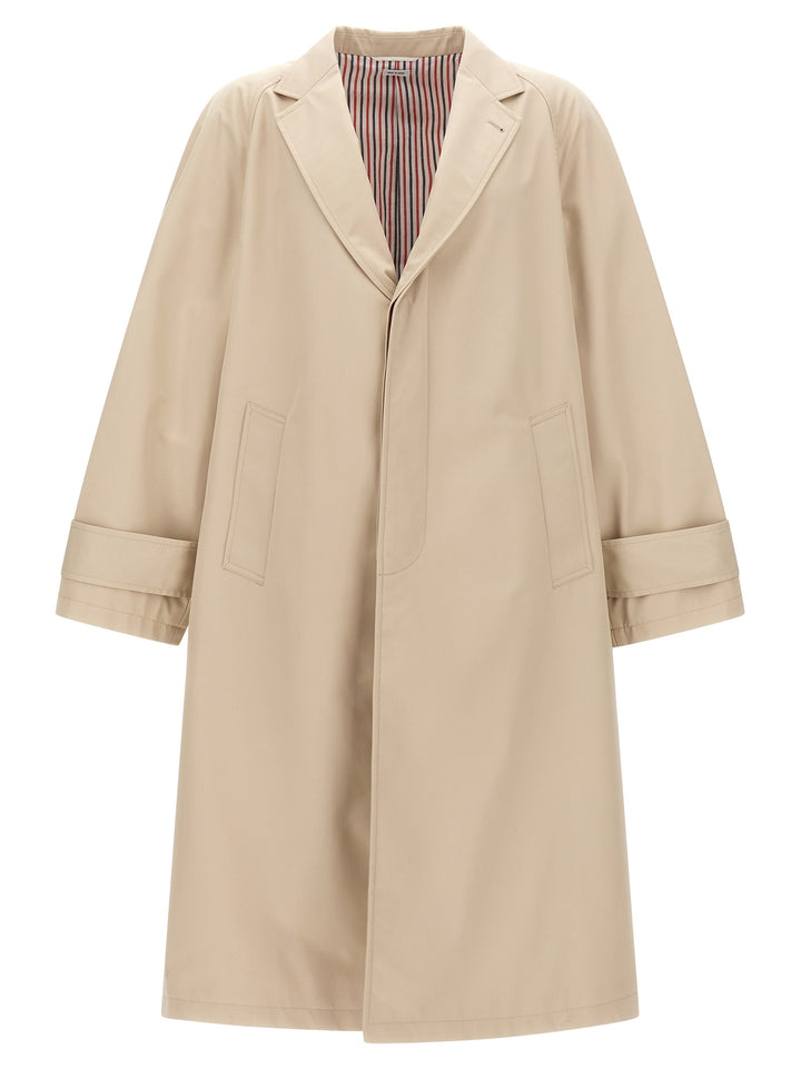 Thom Browne Trench Coat Coats and Trench Coats - Beige | 7c1b8e11312237eba01e4ff91196eb05118a2c92