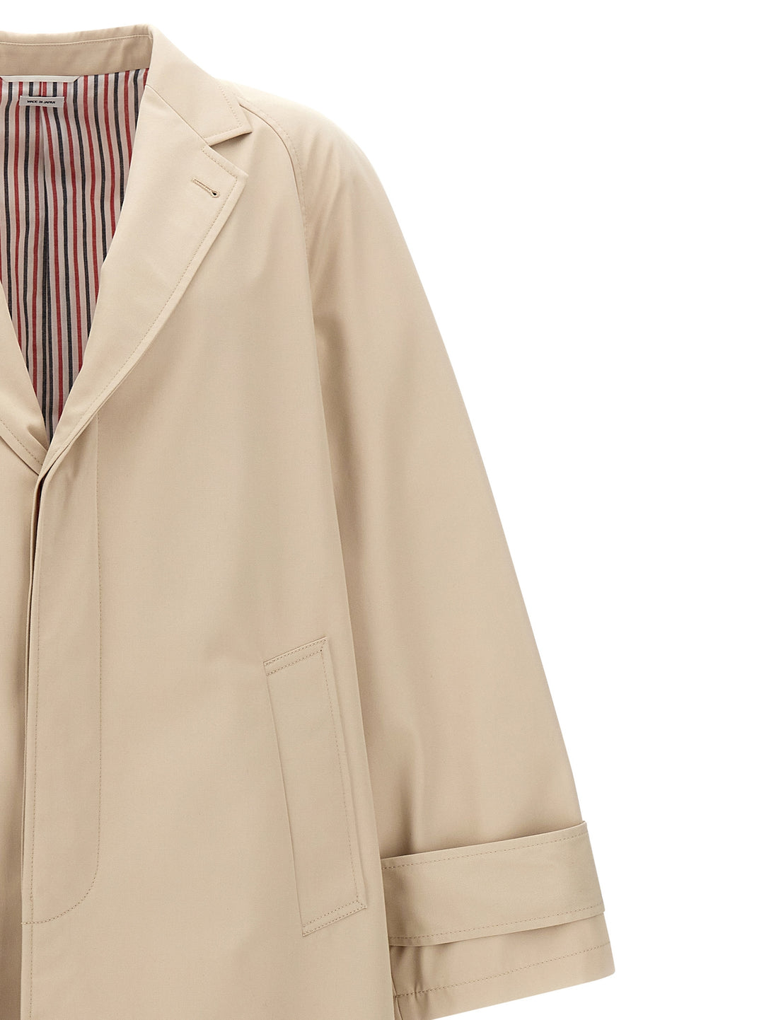Thom Browne Trench Coat Coats and Trench Coats - Beige | 8538bd825db28584edb11e9965b6f3963955f588