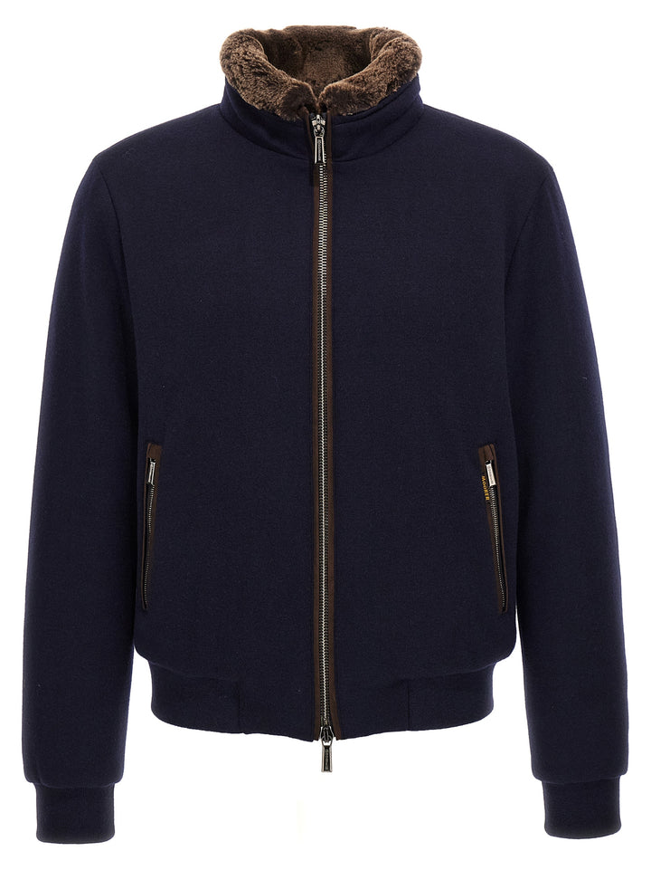 Moorer Bellati Puffer Jackets - Blue | d1f32bab7893d60809b881d5282688b470189292