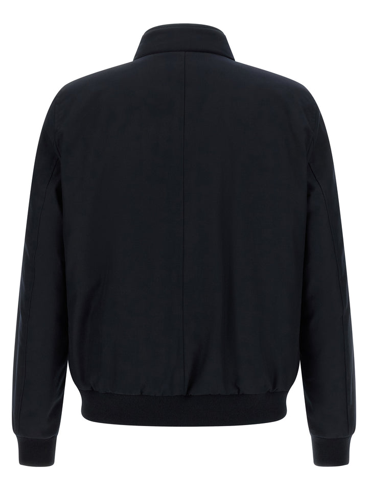 Moorer Janos Puffer Jackets - Blue | 25718ad1b7f1ccbb724a189dd8c32dc22f5ed098