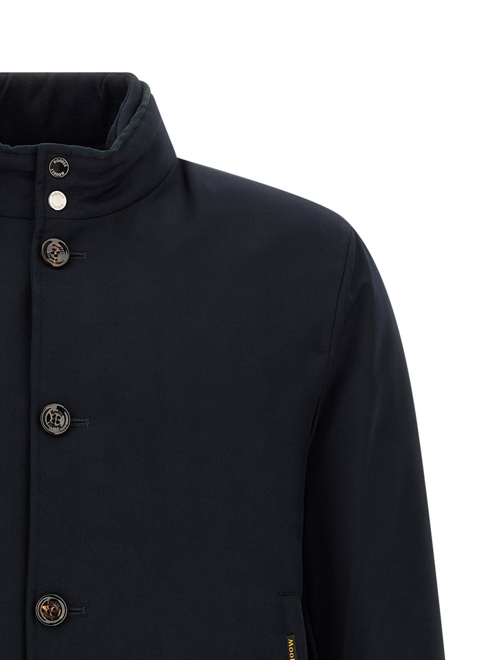 Moorer Janos Puffer Jackets - Blue | cdf0bf644761253aba7baaa67e408fbba8ee3180