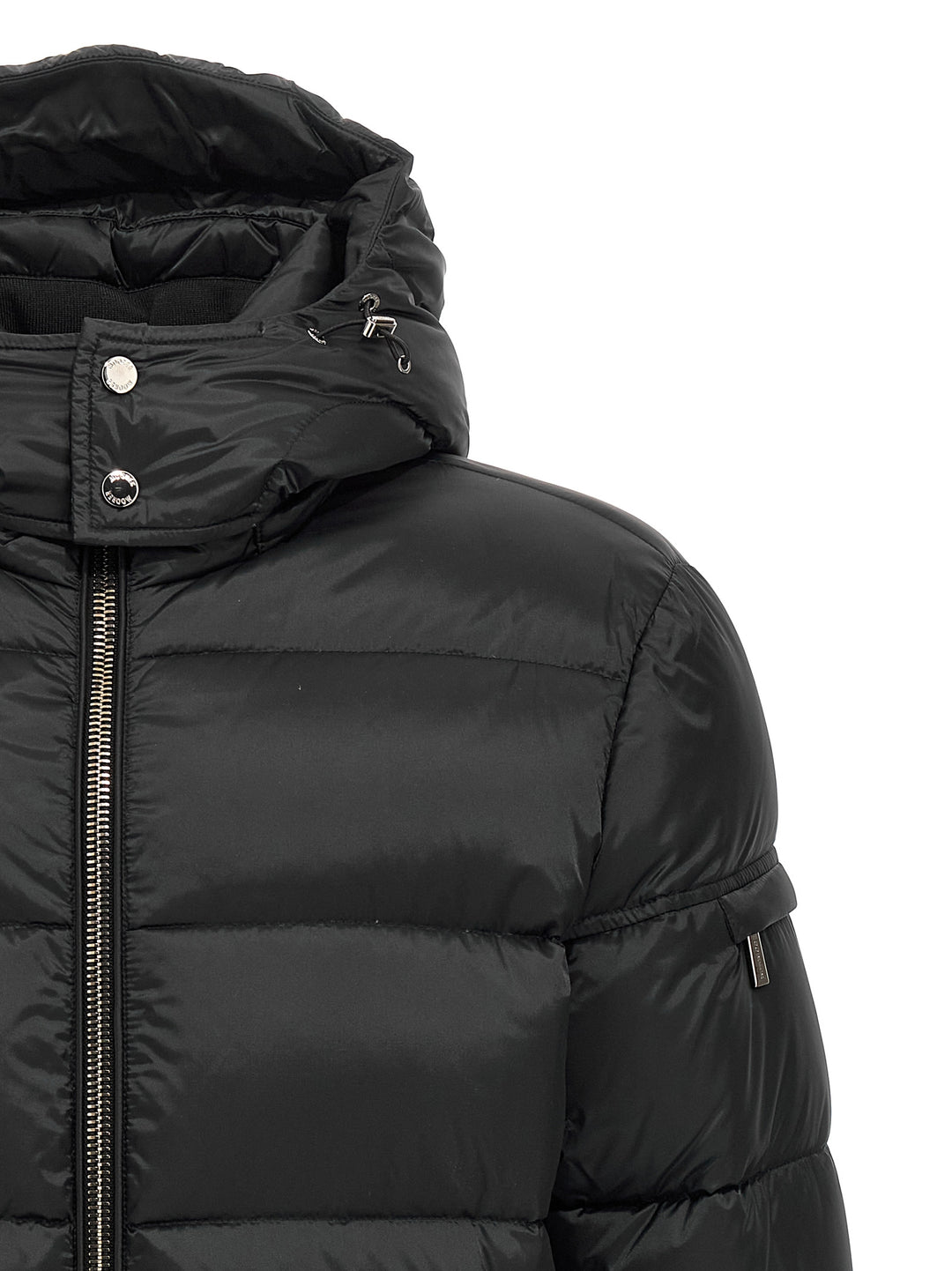 Moorer Brett Puffer Jackets - Black | 9f55c67a3396f2257b7348e680f547f9102c024f