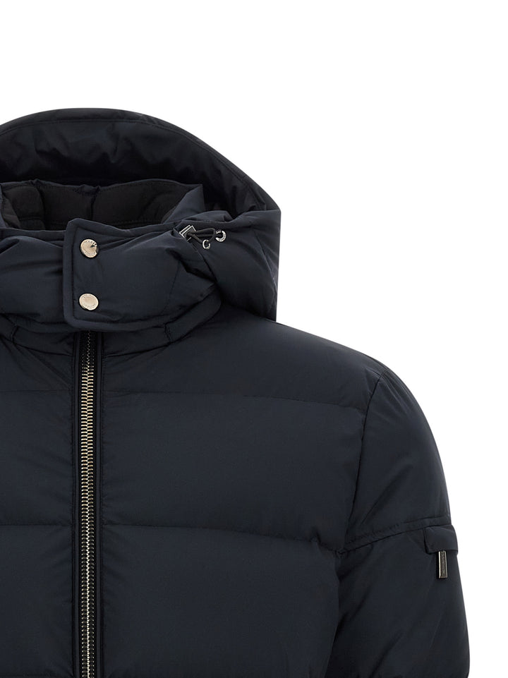 Moorer Brett Puffer Jackets - Blue | a3326791dc54854a68ed17baa6853a6ab49674a3