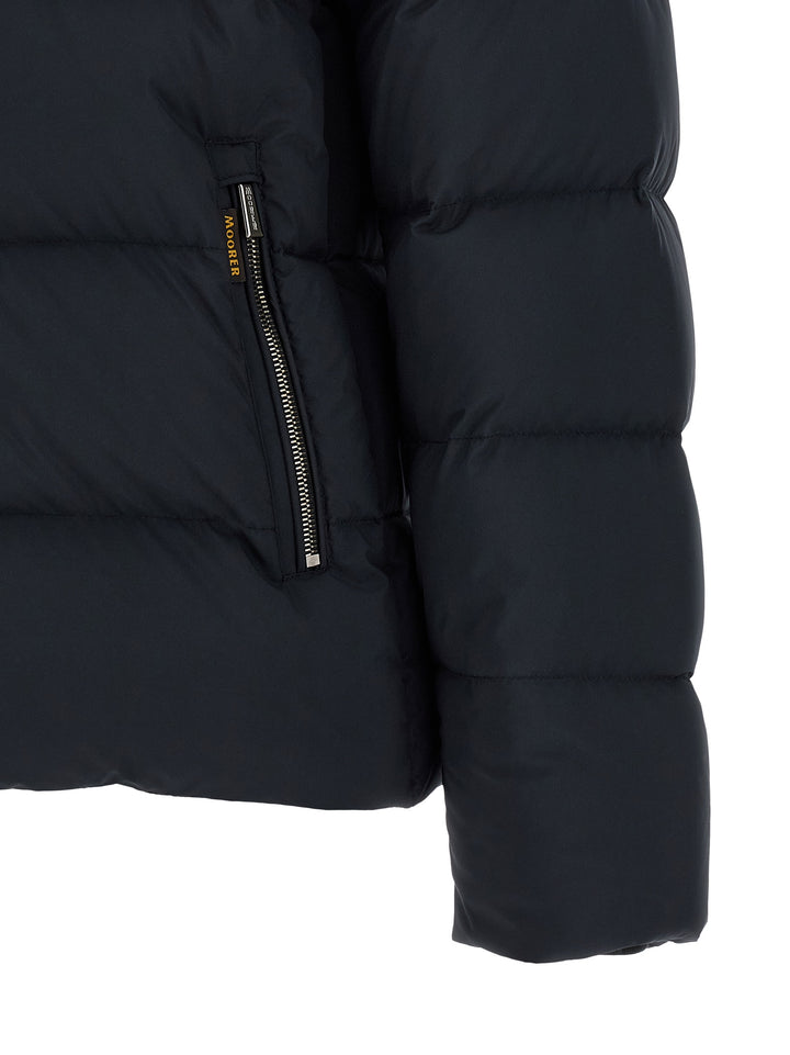 Moorer Brett Puffer Jackets - Blue | c3af884c3bbb2504656fe4993a3efddd413f11eb