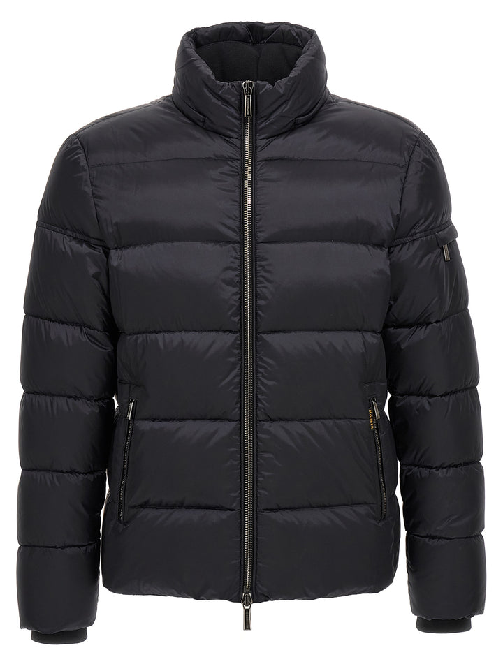 Moorer Brett Puffer Jackets - Blue | 28662fff6cb065a196c8baaec926eef660fb598f