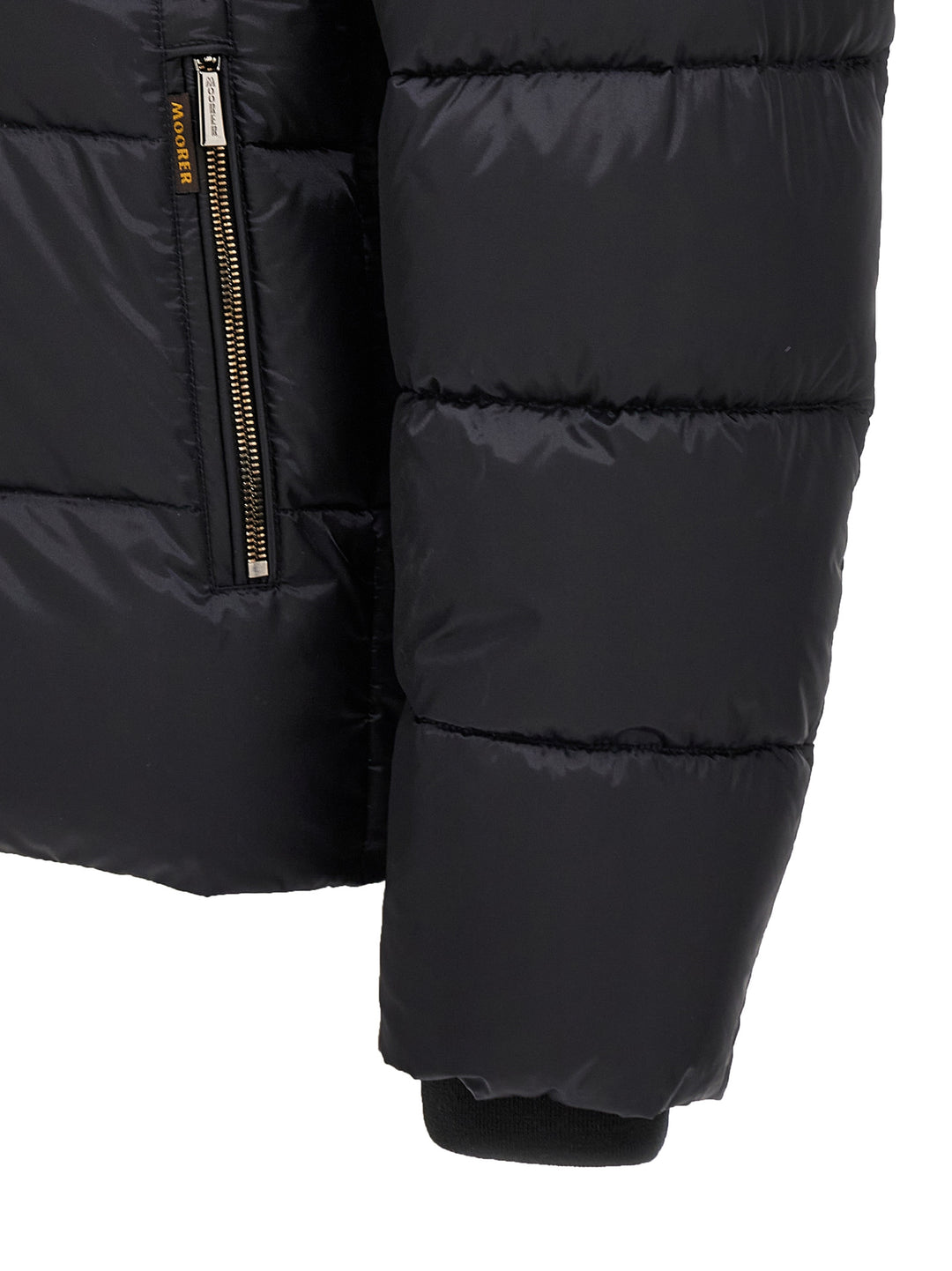 Moorer Brett Puffer Jackets - Blue | a33272a3b0ed6a7787ae96e9415dc5d8bc76b6cd