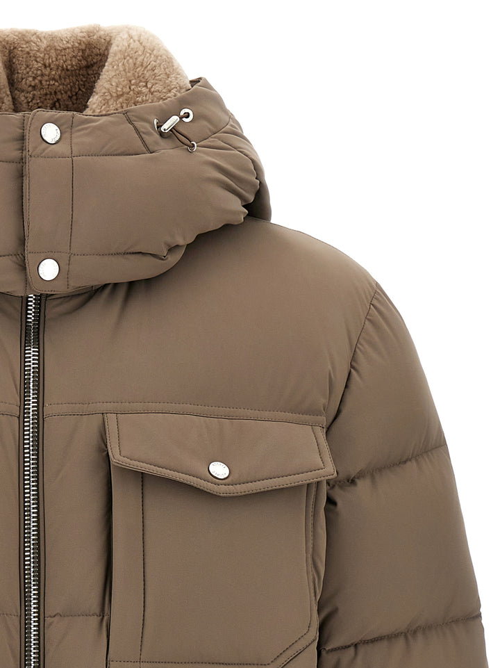 Moorer Alarick Puffer Jackets - Brown | 7d00fedf41f6b63ed8347c89defcfa6ebb42c860