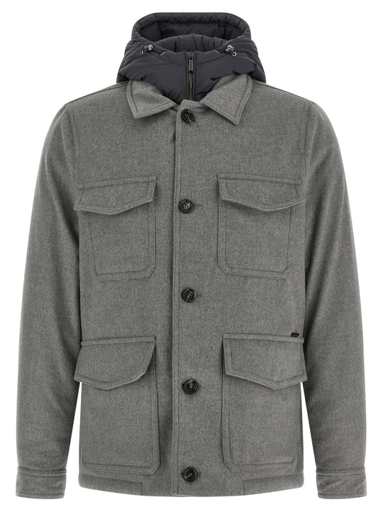 Monti Puffer Jackets Gray