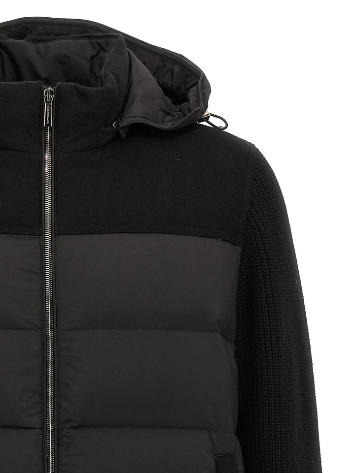 Moorer Allori Puffer Jackets - Black | ff121e243f5ed0706fa7ca9cff7d8a4393b94455