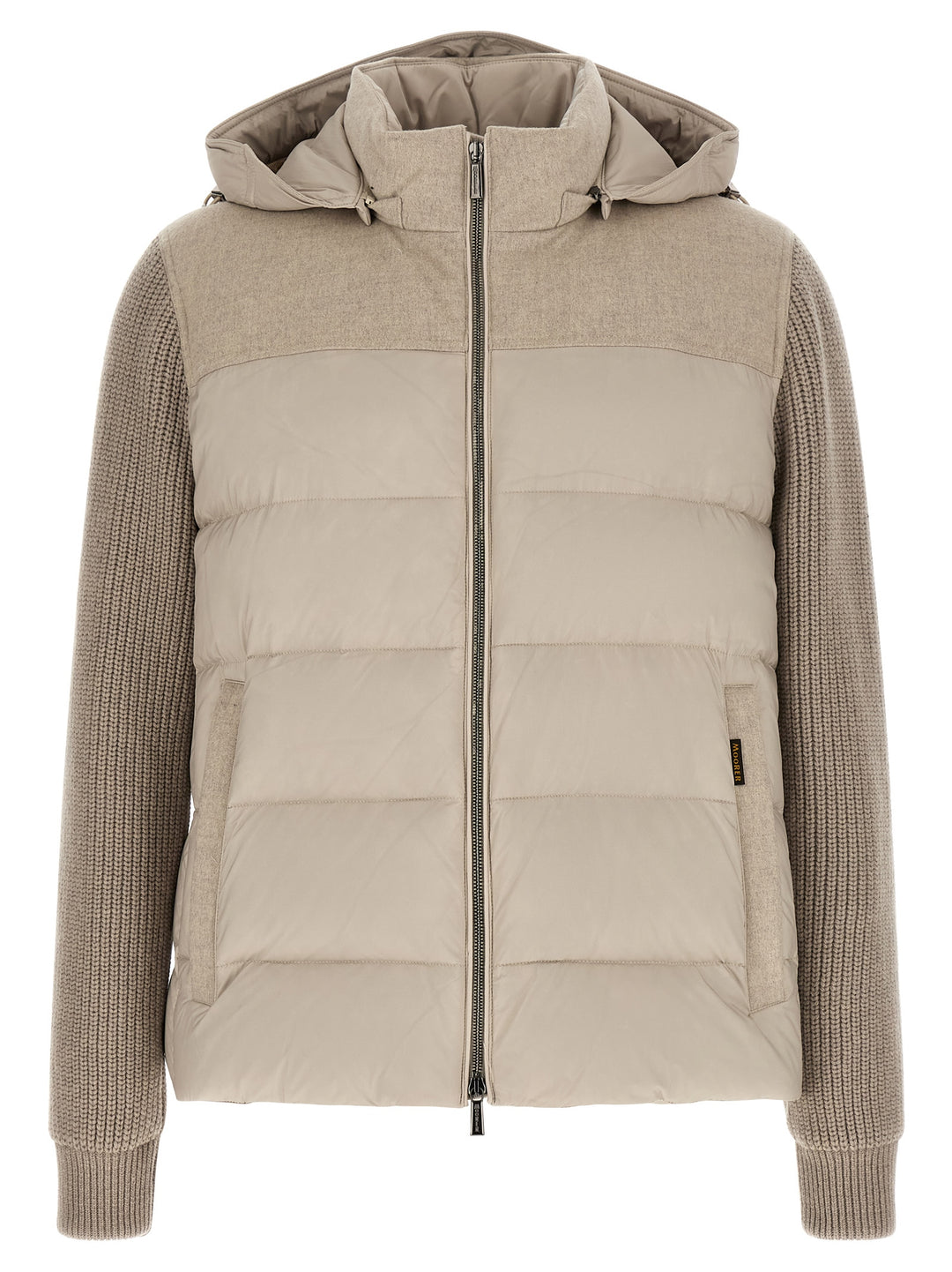 Moorer Allori Puffer Jackets - Beige | 06d4cd4883679a3258abbcb5955ffa8acb82684d