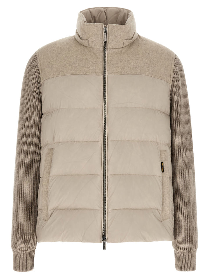 Moorer Allori Puffer Jackets - Beige | 5fd4491f977d63671f954c215563690265b56d1c