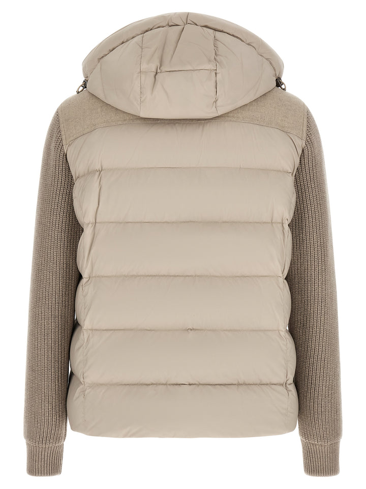 Moorer Allori Puffer Jackets - Beige | e882ccaa46f3f1cda569fc5bd0690e83269ff134
