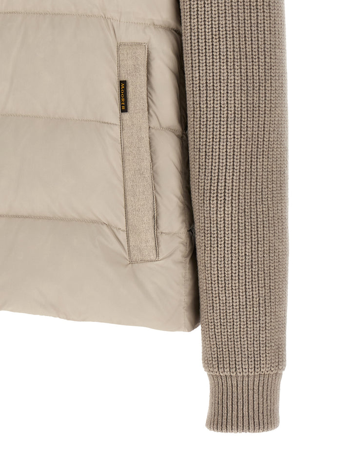 Moorer Allori Puffer Jackets - Beige | d4732caf2c91a4316a32324737a4fd5e55e1cf09