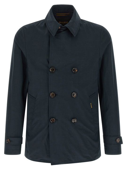 Scap-Arqua-Wfc Coats And Trench Coats Blue