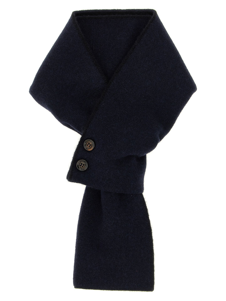 Moorer Cashmere Scarf Scarves and Foulards - Blue | aa89cbe2933be11f5d8b3937cb2eae152bfff0f1