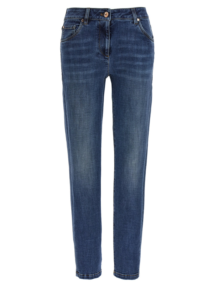 Brunello Cucinelli Monile Jeans - Blue | 519373eed02fff6b11f5b3f7ae3dd1d8b454d856