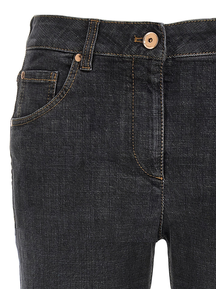 Brunello Cucinelli Skinny Jeans - Black | 3957786ab40bdb7c65c78b8400ba7a4f06642a0b