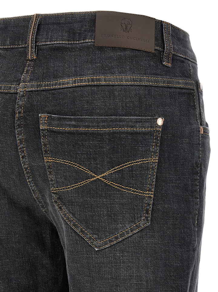 Brunello Cucinelli Skinny Jeans - Black | b2440fe25fbda7151e735da6a3915c3d6ac7ff0d