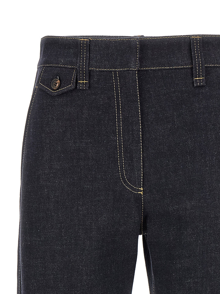 Brunello Cucinelli Sartorial Square Jeans - Blue | b6a0dce7939bbf622186dc9d6fa696980201c7f8
