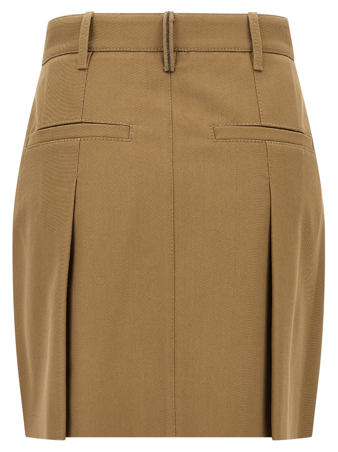 Brunello Cucinelli Pleated Skirt Skirts - Brown | ed9f9f0b8f7943ba32629860ffc648b31a396a5d