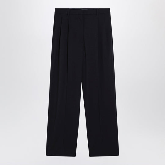 Blue Wool Trousers