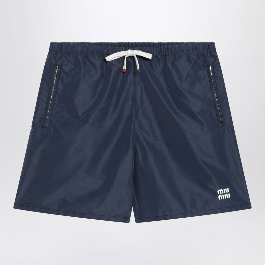 Miu Miu Shorts - Blue | 2873c1a8bde6e2cc49d0c4c3c921011fdd83a709