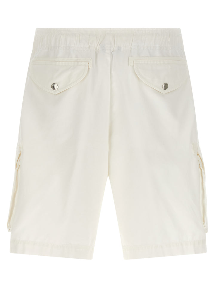 Brunello Cucinelli Cargo Pocket Bermuda Shorts Bermuda and Short - White | 96ff64a0640fea37860c15ad17dd1f36cb004eff