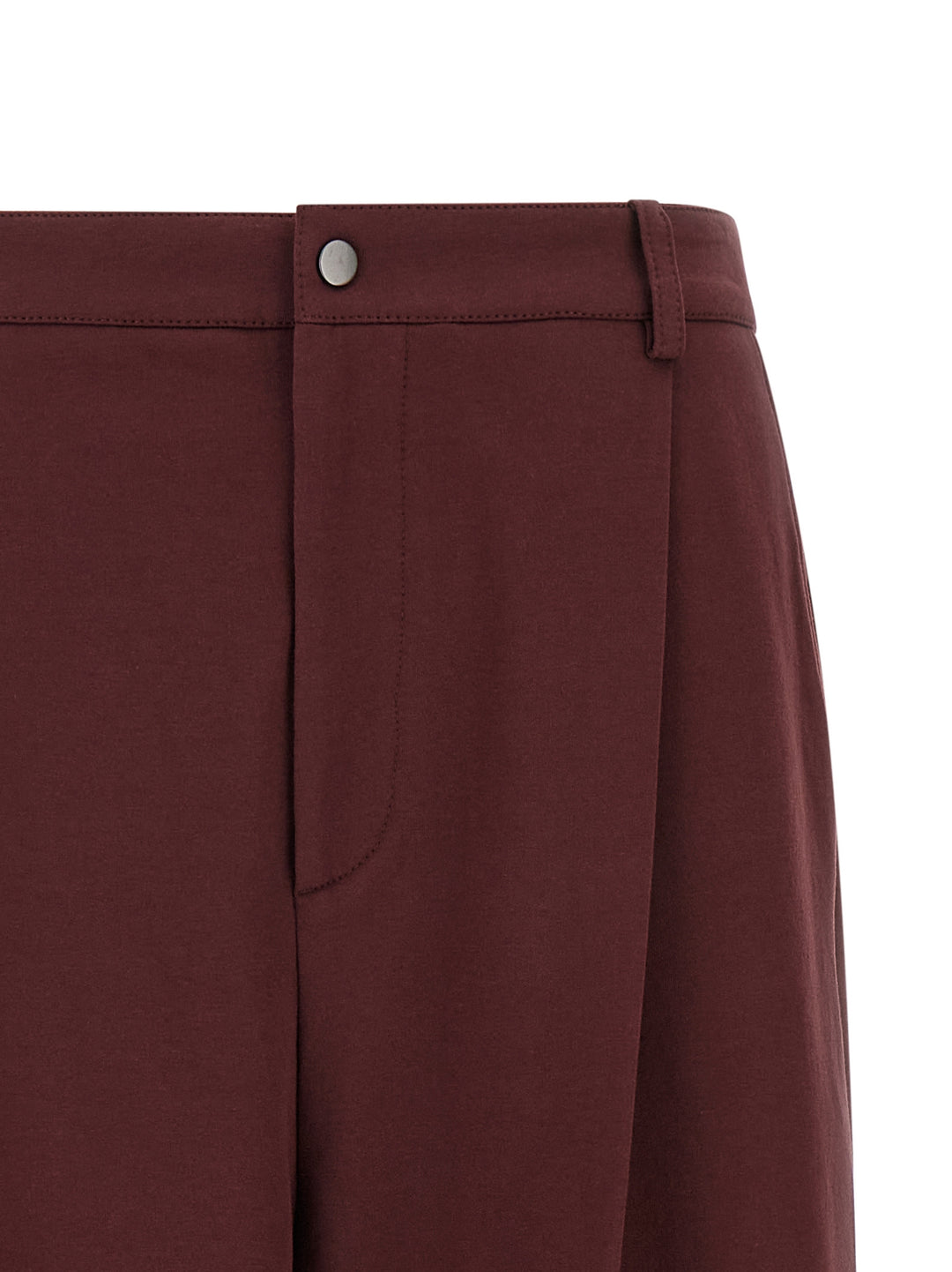 Brunello Cucinelli Crop Pants - Bordeaux | 4bf4c9c5e90a5e2094a8485c0d4ee0afd1c3fad6