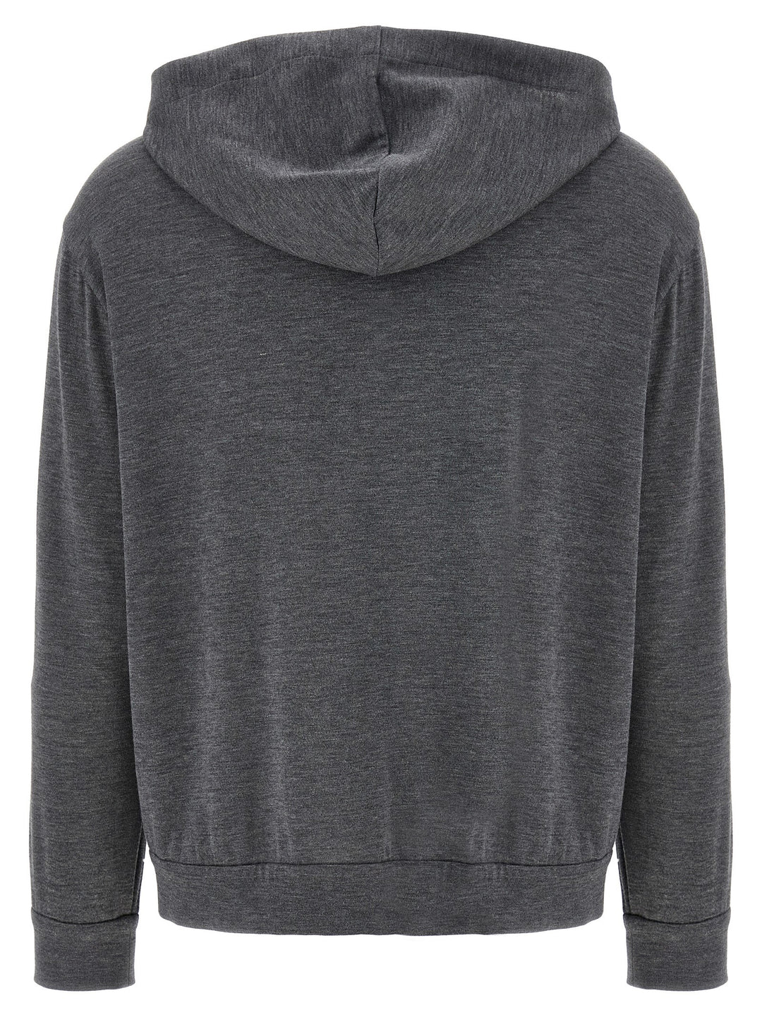 Brunello Cucinelli Precious Zipper Pull Sweatshirt - Gray | abe8fa93ab1fe6b6c52329b2da513a8b299d1501