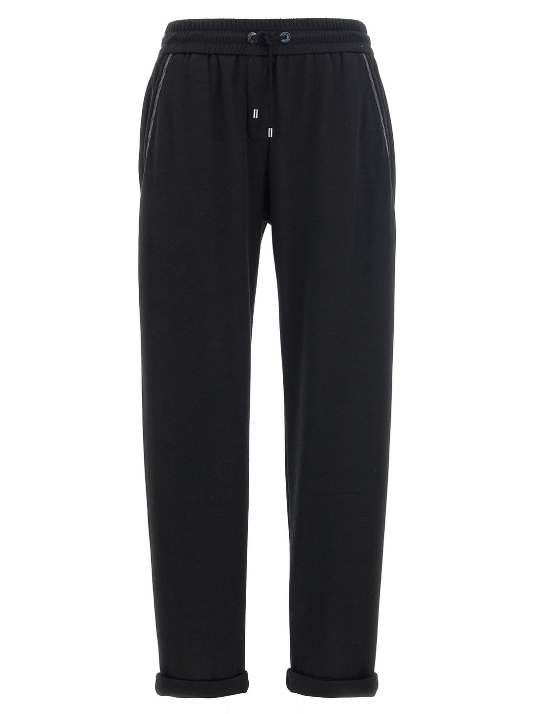 Brunello Cucinelli Monile Pants - Black | 32bc1db0746cacabdd2a79d4ad5b838abda9b7c4