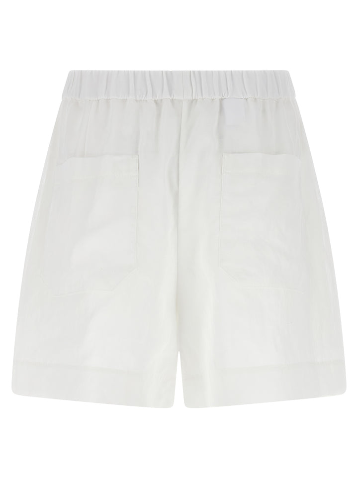 Brunello Cucinelli Baggy Bermuda and Short - White | e71e0a1bf4b3bfa0d12e4579c72c22b7a21f298f