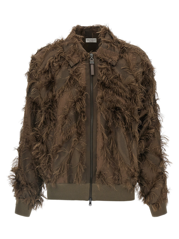 Brunello Cucinelli Dracaena Puffer Jackets - Brown | 276249893ddeab8684964ea708789c0cef81cef8