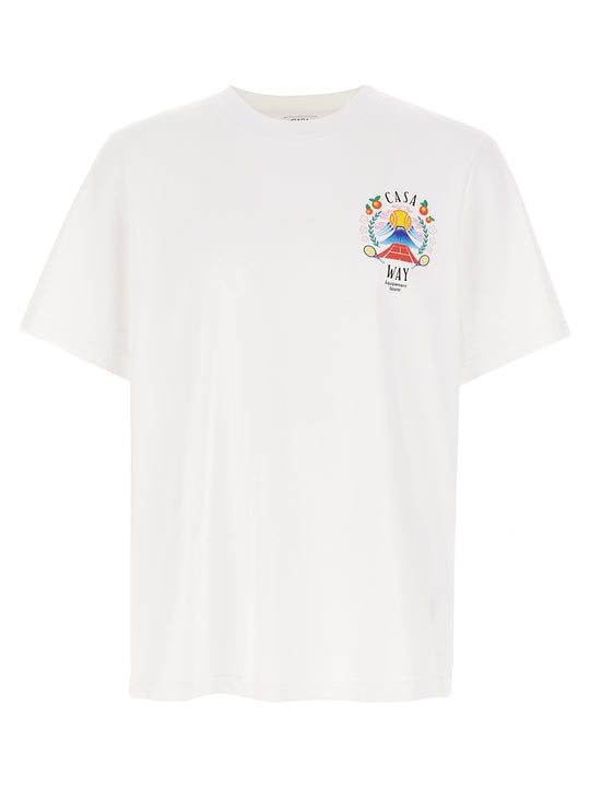 Casa Way Mountain T-Shirt White