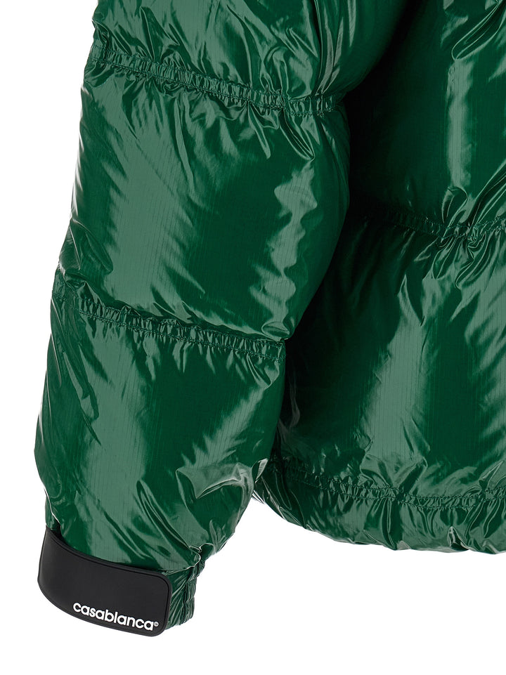 Casablanca Nylon Puffer Puffer Jackets - Green | 1ce782ebdc66fcd30b3f8eb995420fec1e611fe8