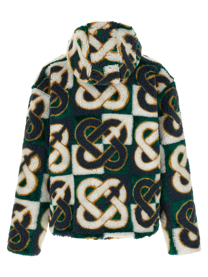 Casablanca Monogram Puffer Jackets - Multicolor | 4dd39ee08d810eef8c9bce0393ab9d74f74b5504