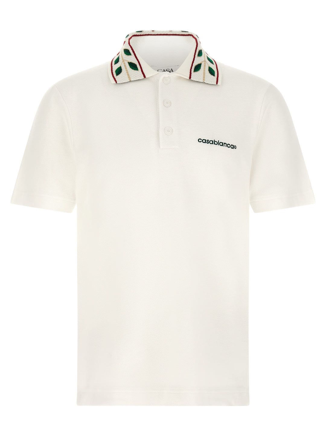 Casablanca Laurel Polo - White | 9a02596749c2e610cf7de16cde6fedecc3cb9164