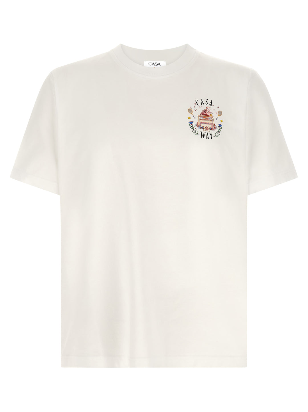 Casablanca Casa Way T-shirt - White | aea783d4d8b8be54e388d8e40aea2d9201635ae2