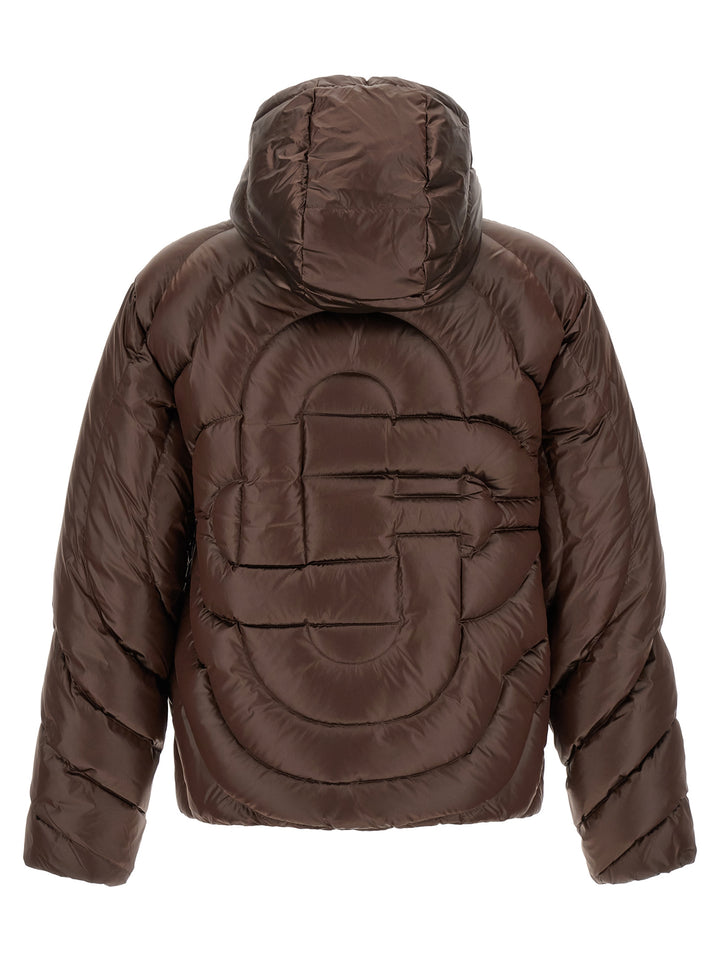 Casablanca Monogram Puffer Jackets - Brown | 479fd961a4b2c44b742d748178bb5c5aa1edab39