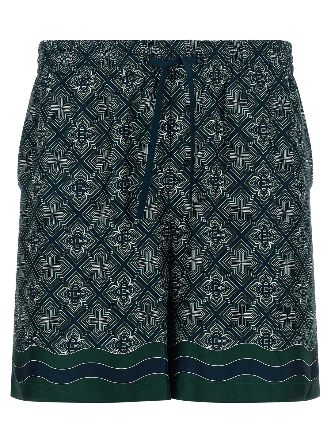 Casablanca Radiating Monogram Bermuda and Short - Multicolor | 555edc56e2ee392b12f05d19d370bb5f056afd1d