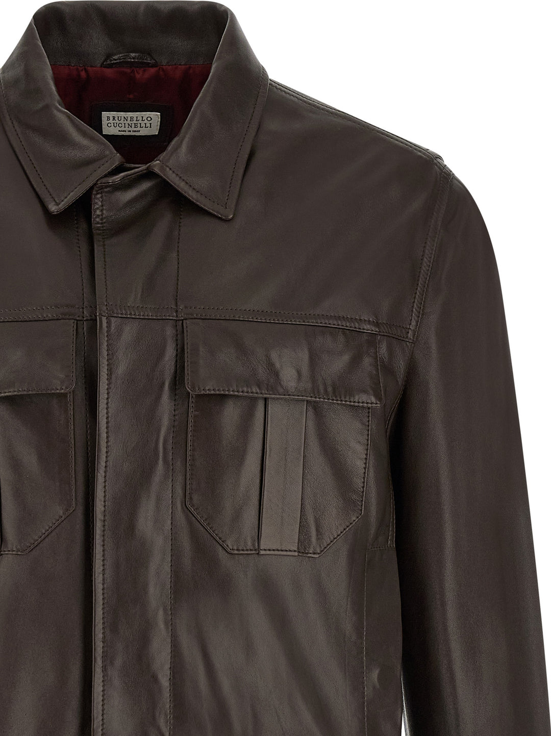 Brunello Cucinelli Jacket Puffer Jackets - Brown | 900c7460aa4f88ed31f6490db2db56278dfc2bac