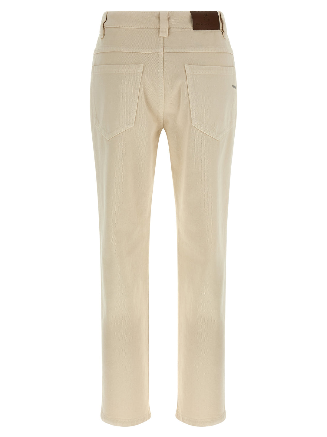 Brunello Cucinelli Denim Pants Jeans - White | 10e5e1e20b231d5e420ec136beb78e84863e7b5b