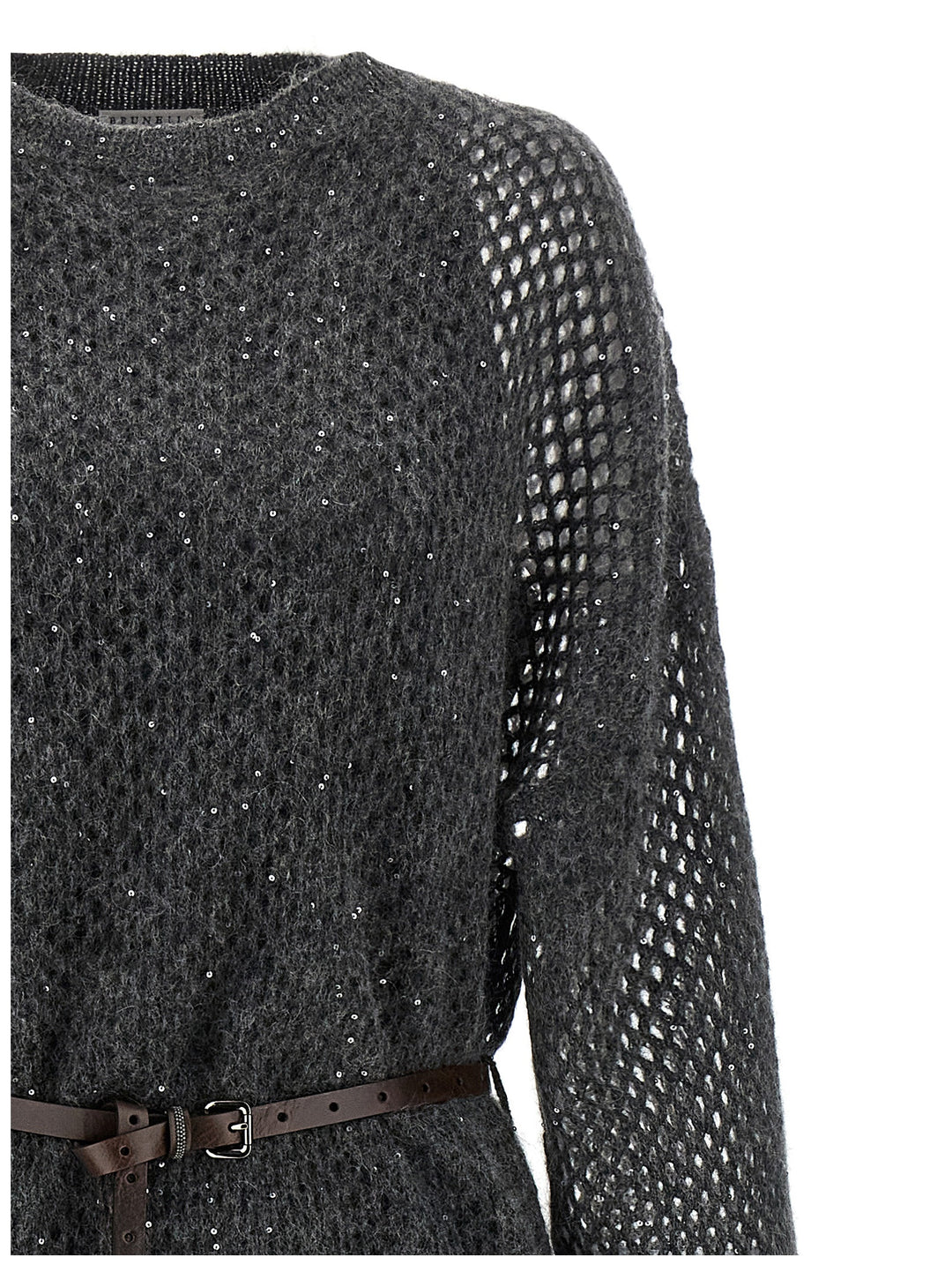 Brunello Cucinelli Dazzling Dress Dresses - Gray | d3108eb93364e70d9d55cc22812d633094ccbf16