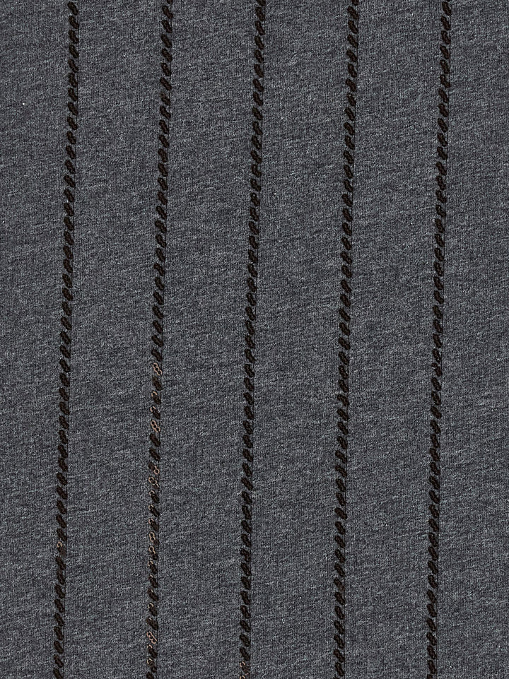 Brunello Cucinelli Micro Sequin Top Tops - Gray | 3abf25b7a9f133d737d773bb4c6fec32b6c2d457