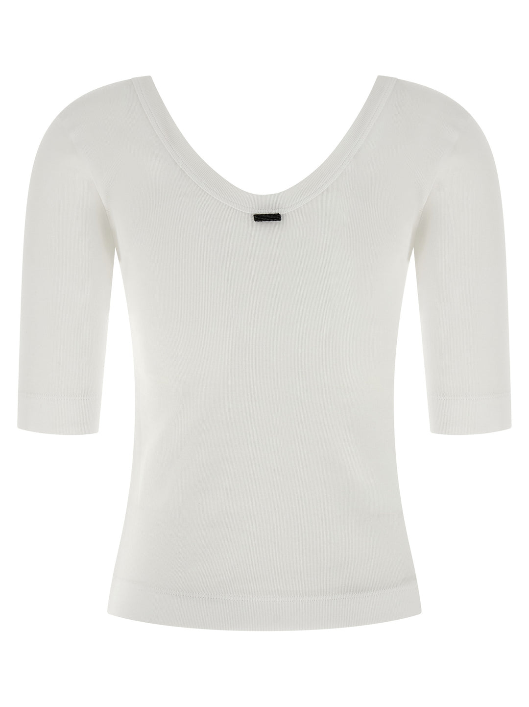 Brunello Cucinelli Monile T-shirt - White | 1a679431135304e7deb9916d889665a76caf7572