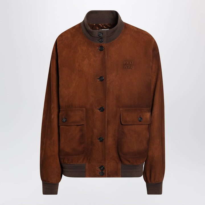 Miu Miu Coats & Jackets - Brown | 50b5b39ba74c05d6dc8f5cf0de2b6c220b913675