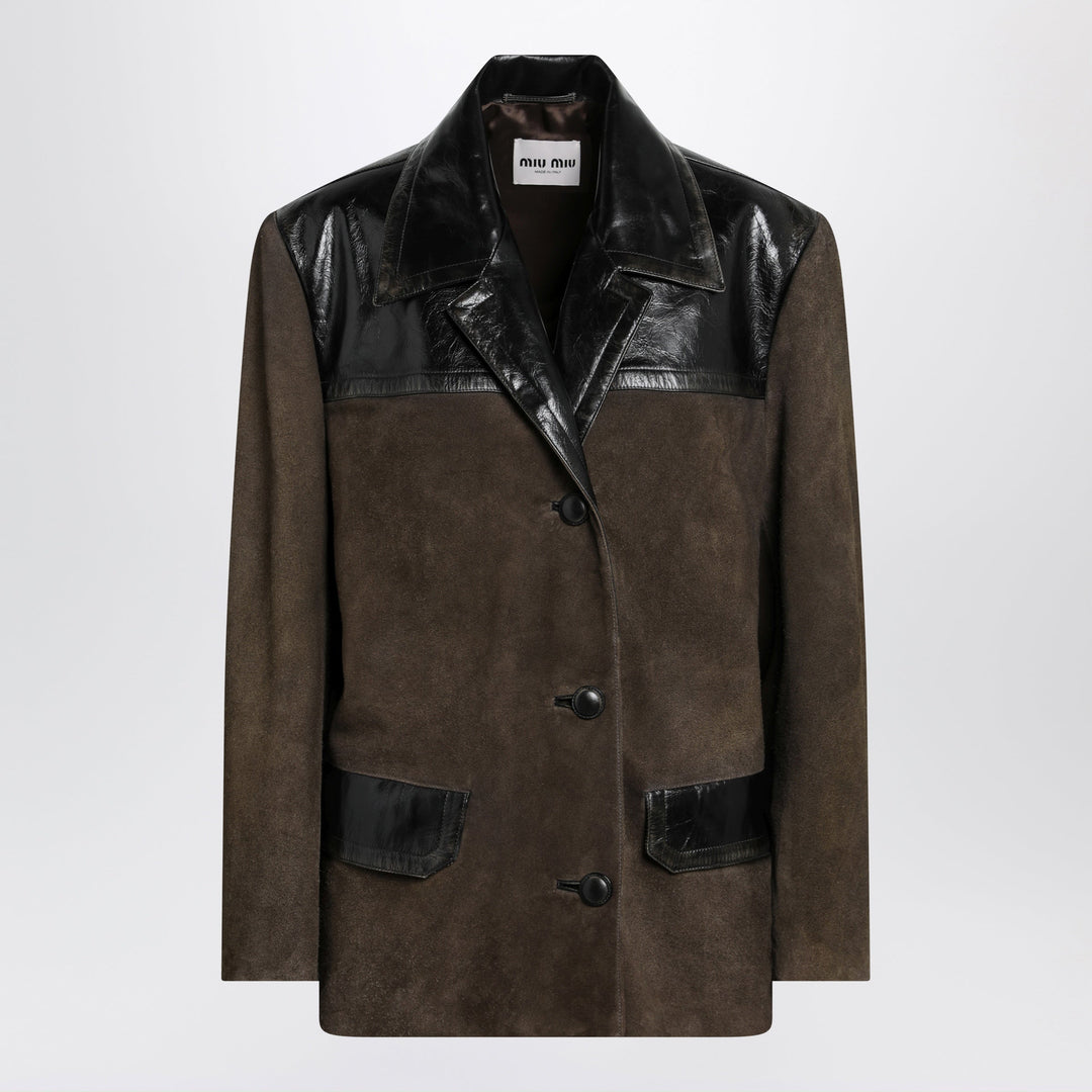 Miu Miu Coats & Jackets - Brown | cb766c9737e1a4599fcf0bcd59003e7b22d31dfd