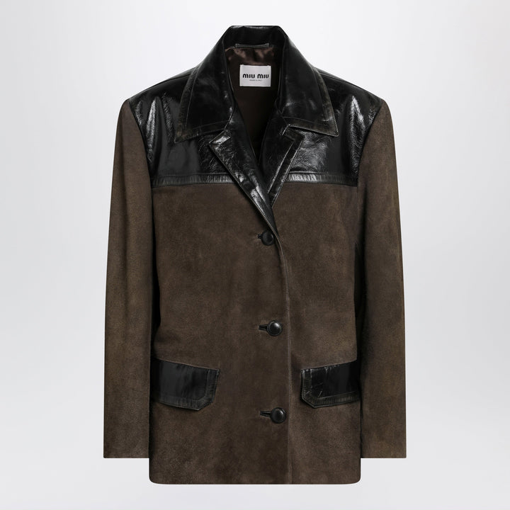 Miu Miu Coats & Jackets - Brown | cb766c9737e1a4599fcf0bcd59003e7b22d31dfd
