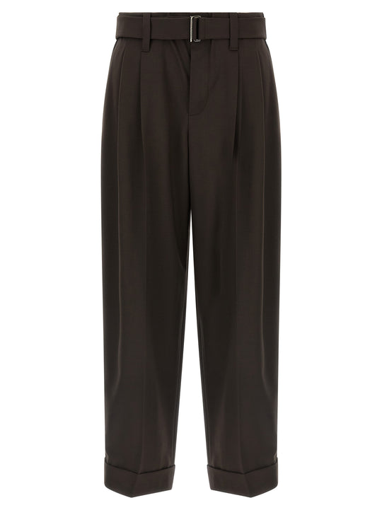 Wool Pants Brown