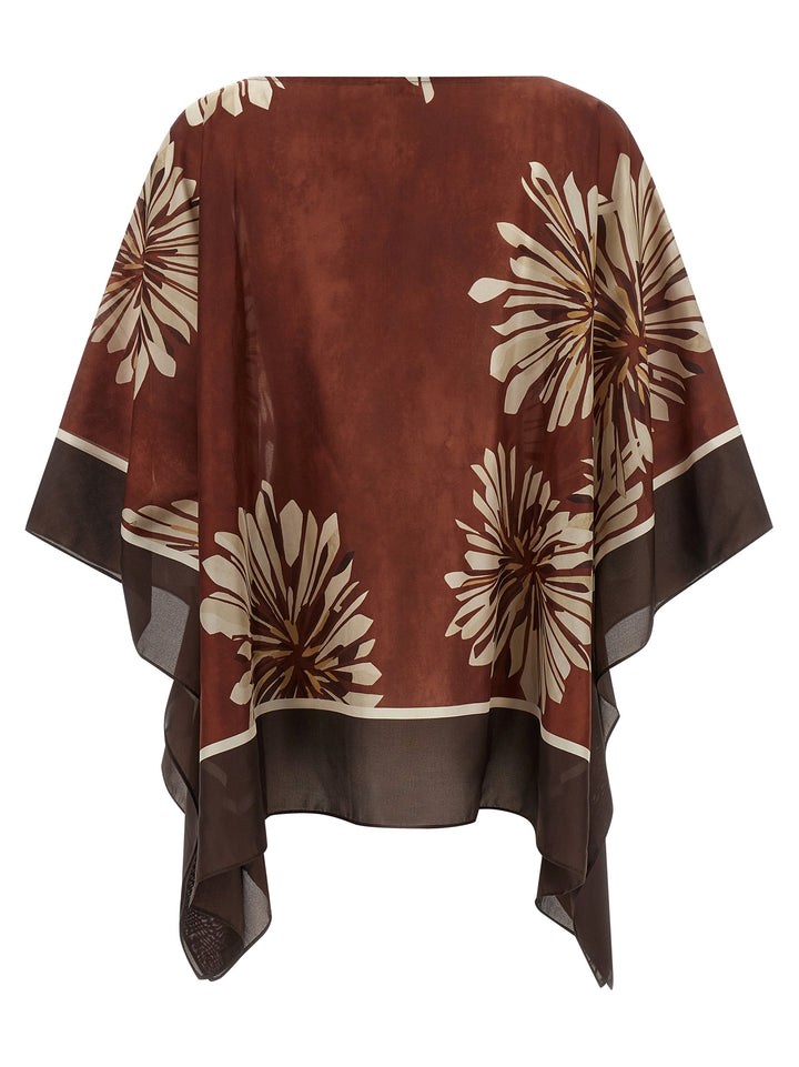 Brunello Cucinelli Silk Scarf Blouse Shirt and Blouse - Bordeaux | 32ae09a748a07d2d5452746b845660f2c4138abc